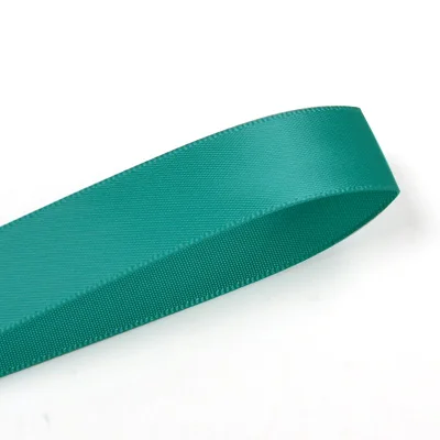 Elegant Blue Double Face Satin Ribbon - 100 Yards for Party & Wedding Decorations, Crafts, and Handmade Roses