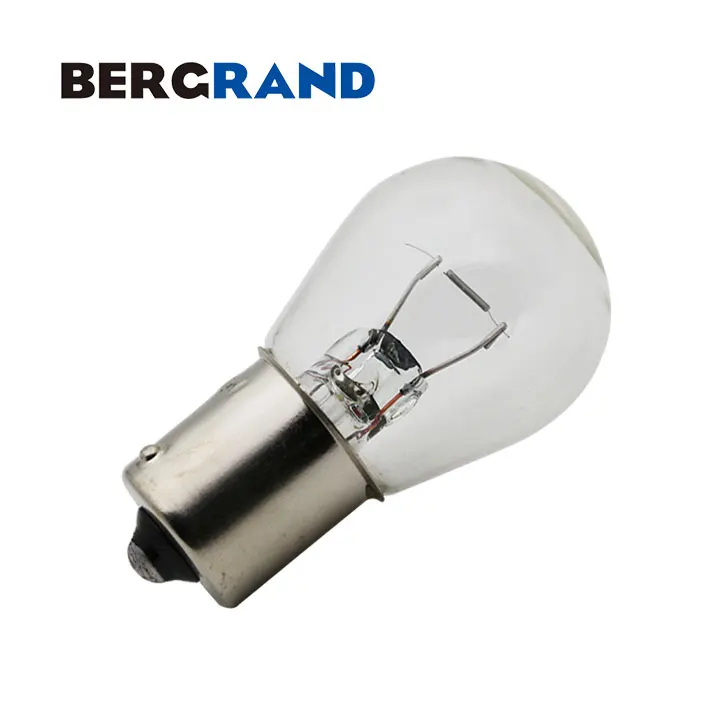 BOX OF 10 AMBER INDICATOR LIGHT BULBS OFFSET PIN 581 12 VOLT