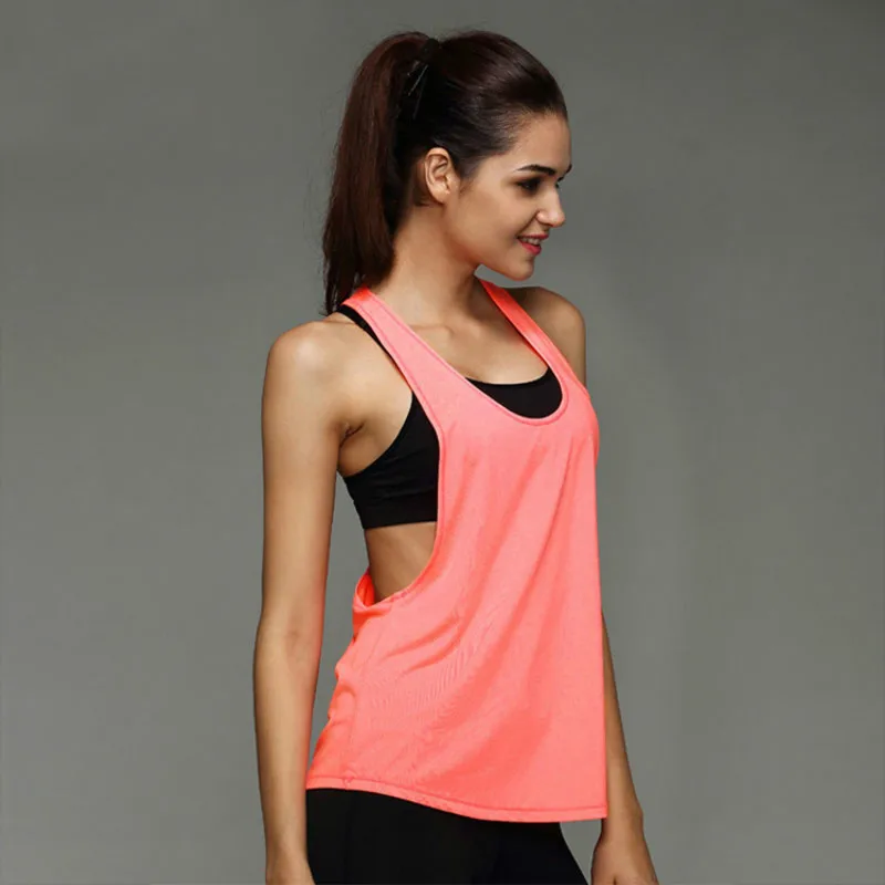 Women Gym Sports Tops Sleeveless Vest Fitness Runnging Clothes