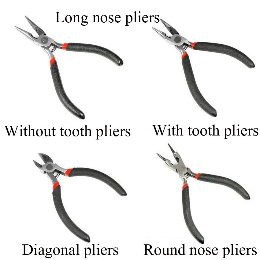 Хит продаж 4 типа мини электронные плоскогубцы с длинной пружиной диагональные