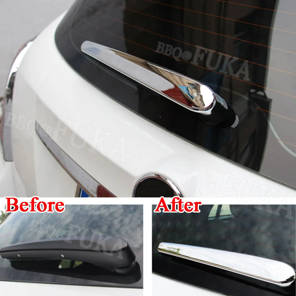 

For Buick Encore Opel Vauxhall Mokka 2012-2017 Chrome ABS Car Rear Window Wiper Cover Trim Molding
