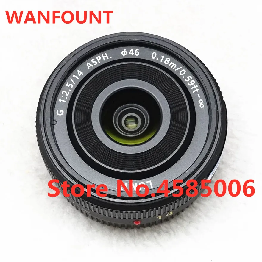 

For Lumix G 14MM F/2.5 ASPH Lens Unit For Panasonic GF6 GM5 GF8 GF7 GM1 GH4 GH5 GX85 GF9 DMC-GF6 DMC-GF5 DMC-GF8 DMC-GF7 DMC-GF9