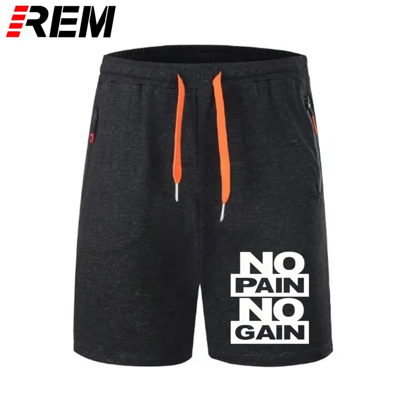 REM Короткие штаны без боли без усиления для смешанных боевых искусств для зала зверь Новинка мужские с длинными рукавами и круглым вырезом мужские хлопковые повседневные Топы Трусы Короткие штаны