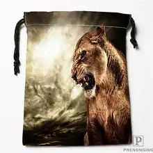 Пользовательские печати Лев(1)@ 1 сумки для покупок на шнурках дорожный мешочек для хранения плавать Туризм игрушка сумка унисекс мульти Size18-12-31-159