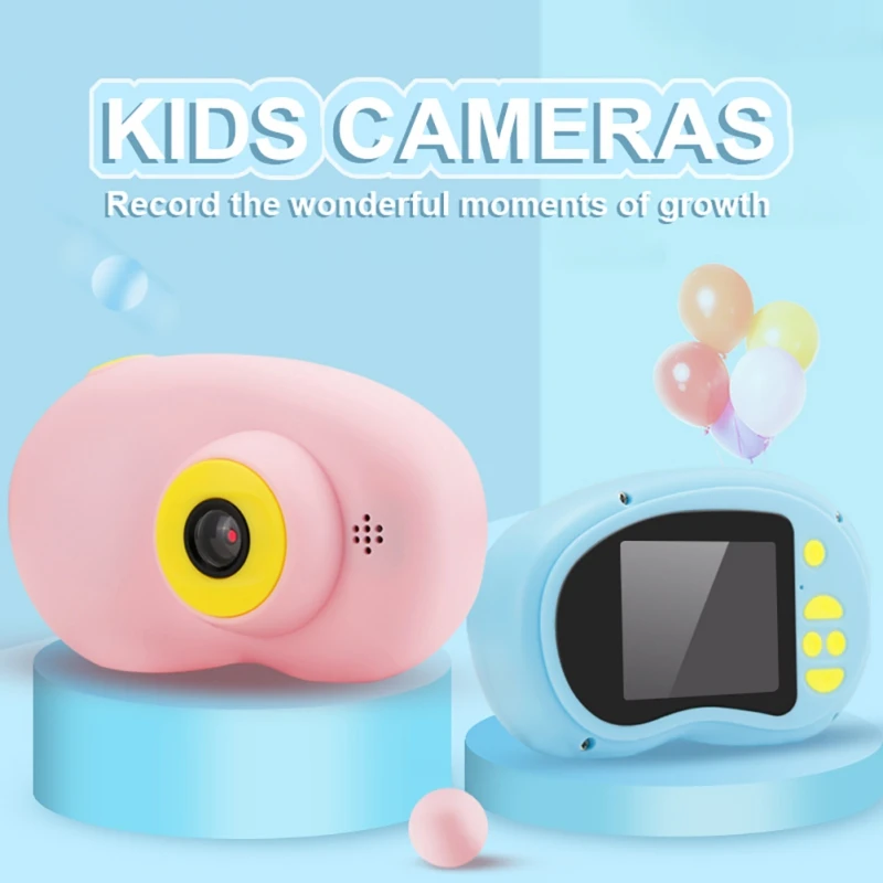 

Kids Digital Camera Mini Cartoon Portable Video Recorder Camcorder Girls Boys Gift Children Camera