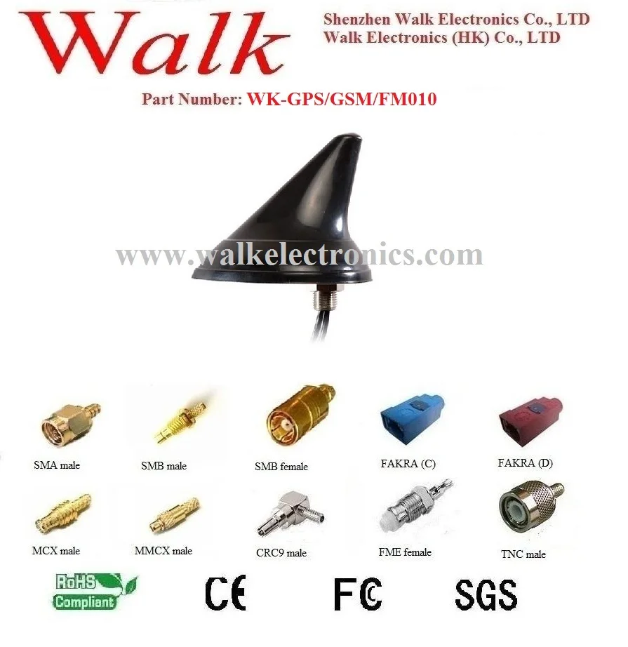 Комбинированная антенна shark fin GPS GSM FM AM комбинированная автомобильная винтовое
