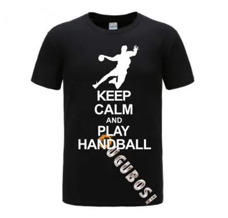 Мужская футболка с надписью Keep Calm And Play черная коротким рукавом топ принтом лето