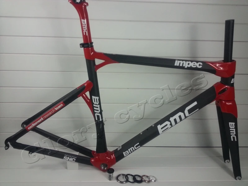 Swiss Made Black Red BMC Impec Excitement Research Team Carbon Road 