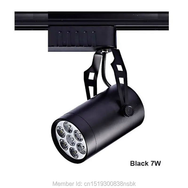 Anos de Garantia Lote Epistar Chip 3 ce Rohs 7 w Dimmable Levou Faixa Spot Light Bulb Spotlight Ferroviário 10 Pçs - 2 Luzes e Iluminação