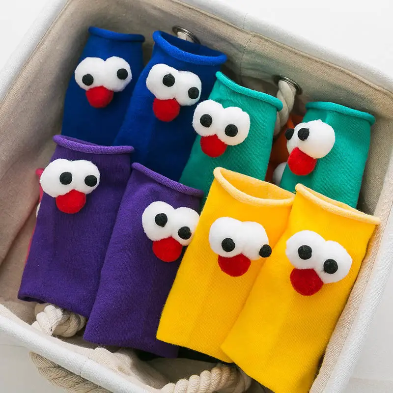 

2019 New Cute Sesame Street Soft Socks Cartoon Women Cotton Stock Novelty Sock Hip Hop Street Skateboard Basket ball Socks