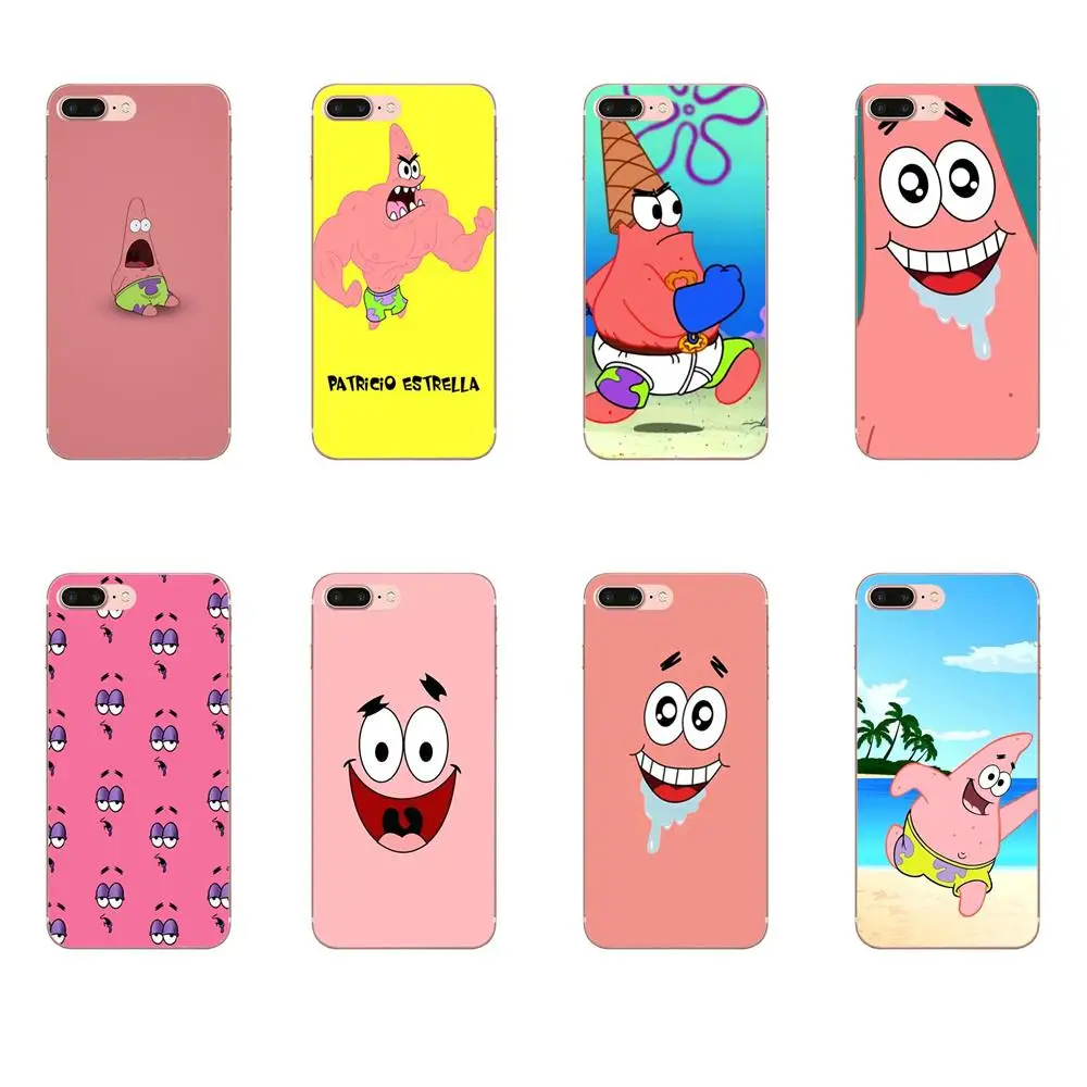 

TPU Cases Cute Cartoon Spongebob Patrick Star For Apple iPhone 4 4S 5 5C 5S SE 6 6S 7 8 Plus X XS Max XR