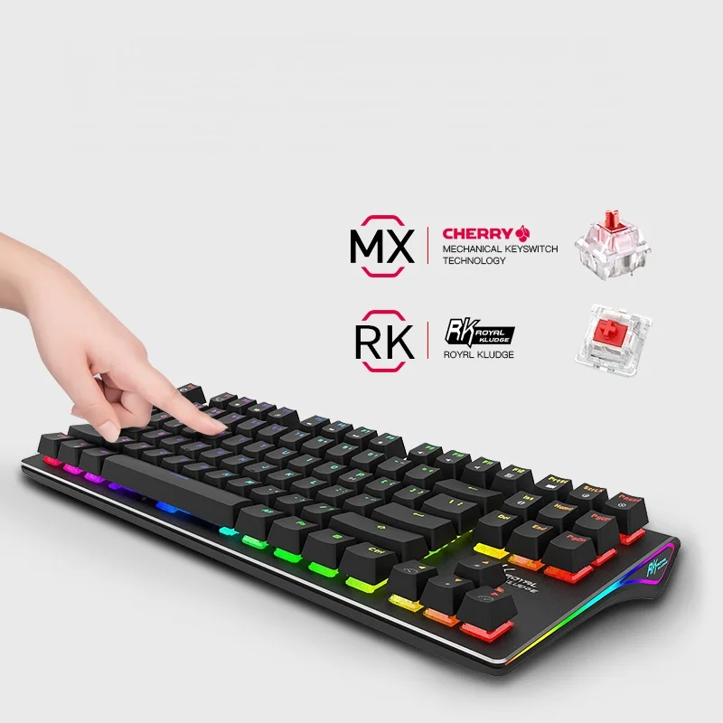 Клавиатура игровая Механическая с RGB подсветкой и двойным режимом|Клавиатуры| |