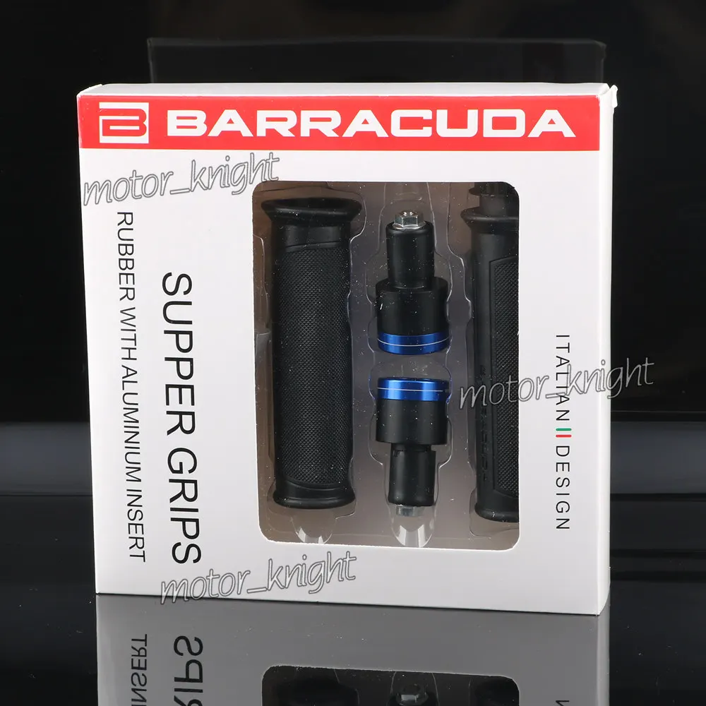 7/" 22 мм CNC Алюминиевый Barracuda велосипед шоссейные и Гоночные мотоциклетные ручки руль мото ручной Руль - Цвет: Синий