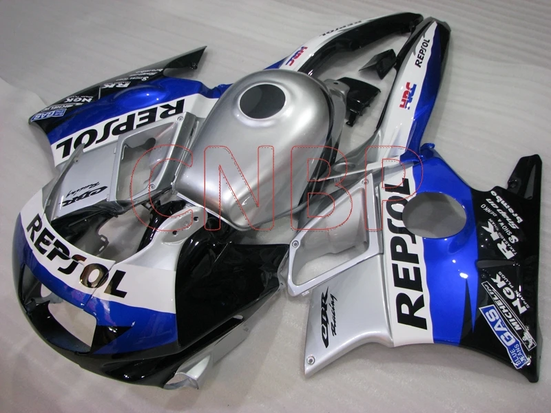 Full Body Kits for Honda Cbr600 1991 1994 Blue Black Silver Repsol
