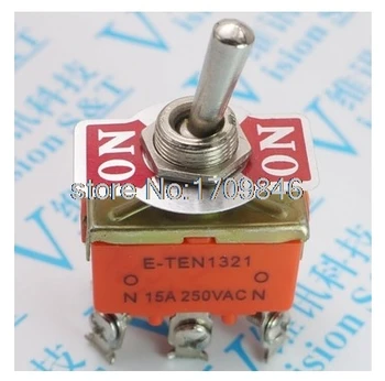 

20Pcs AC 250V 15A Amps ON/OFF 2 Position DPST Toggle Switch