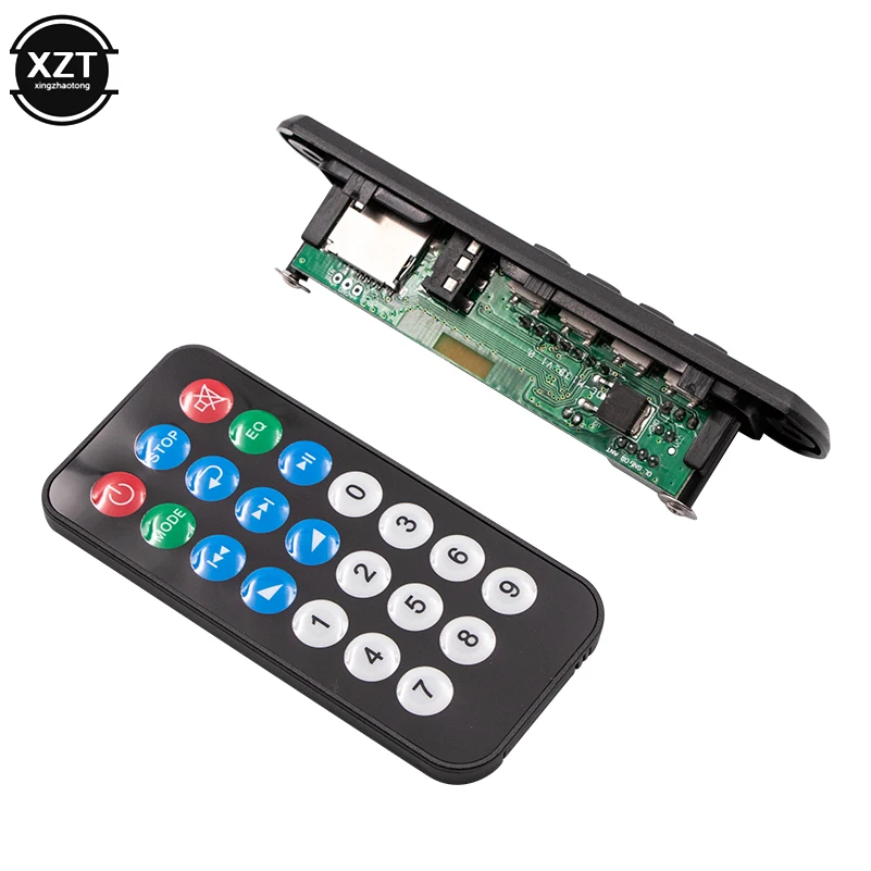 DC 12 В Micro USB источник питания TF радио Bluetooth MP3 декодер аудио плата для автомобиля