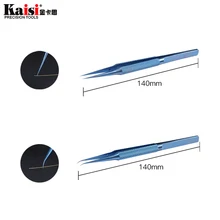 Пинцет из титанового сплава Профессиональный инструмент для технического обслуживания 0,15 мм прецизионный Пинцет для предотвращения оставления отпечатков пальцев основная плата Apple медная проволока