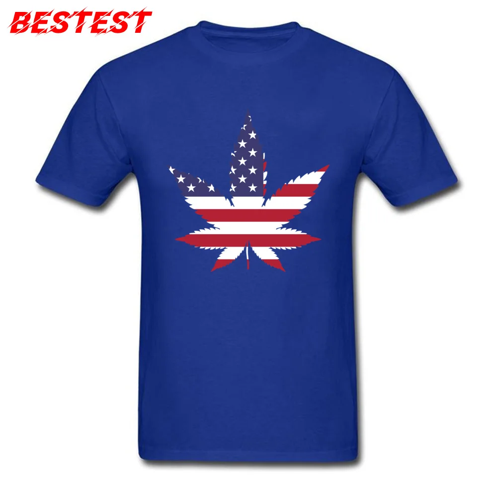 Classic Flag marijuana 2766322_960_720 Men T Shirts Company April FOOL DAY Short Sleeve O Neck 100% Cotton Tops Shirts Tee Shirt Flag marijuana 2766322_960_720 blue