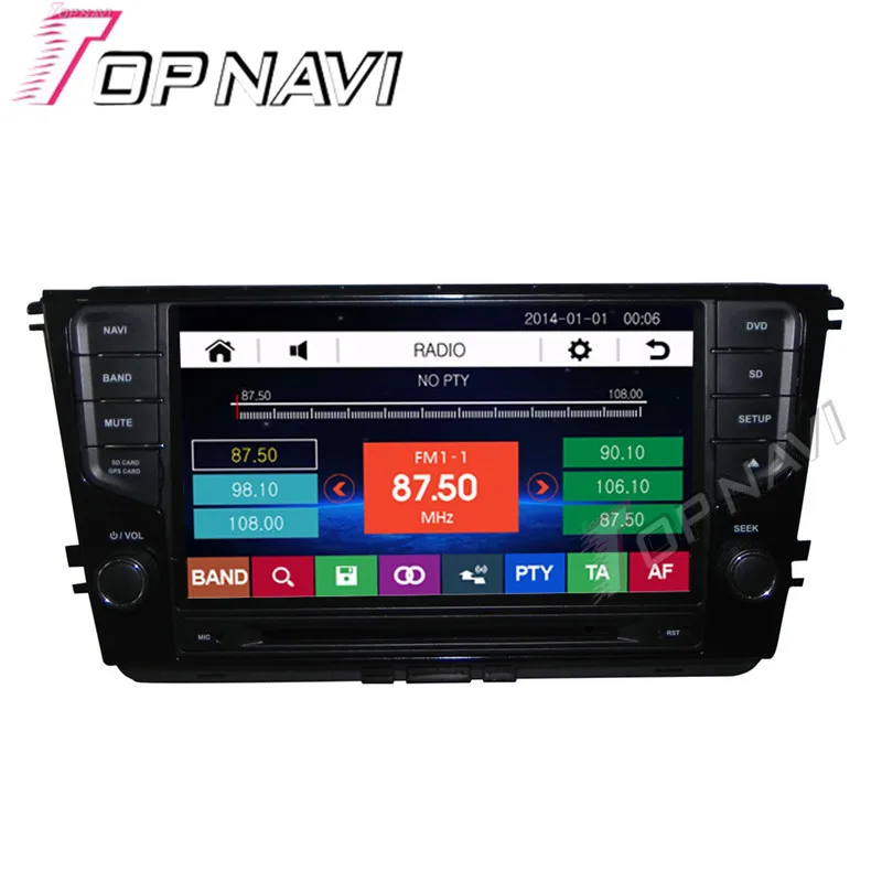 Clearance Topnavi 8" Car DVD GPS For VW Lamando Car Radio Multimedia Audio Stereo In Dash,Wince System 2