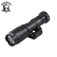 SINAIRSOFT элемент Тактический M300 мини Скаут светильник 250 люмен вспышка светильник с дистанционным переключателем хвост и 20 мм Вивер рейка Охота