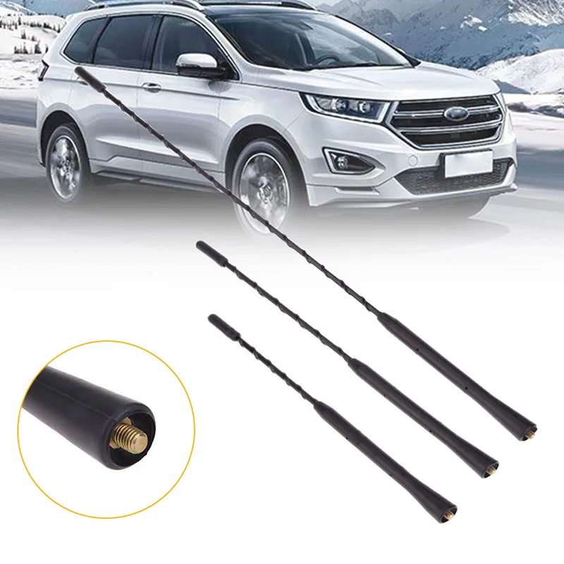 

Rovtop 16 inch Universal Car Auto Roof Mast Stereo Radio FM AM Amplified Booster Anti Noise Antenna Aerial For Toyota Z2