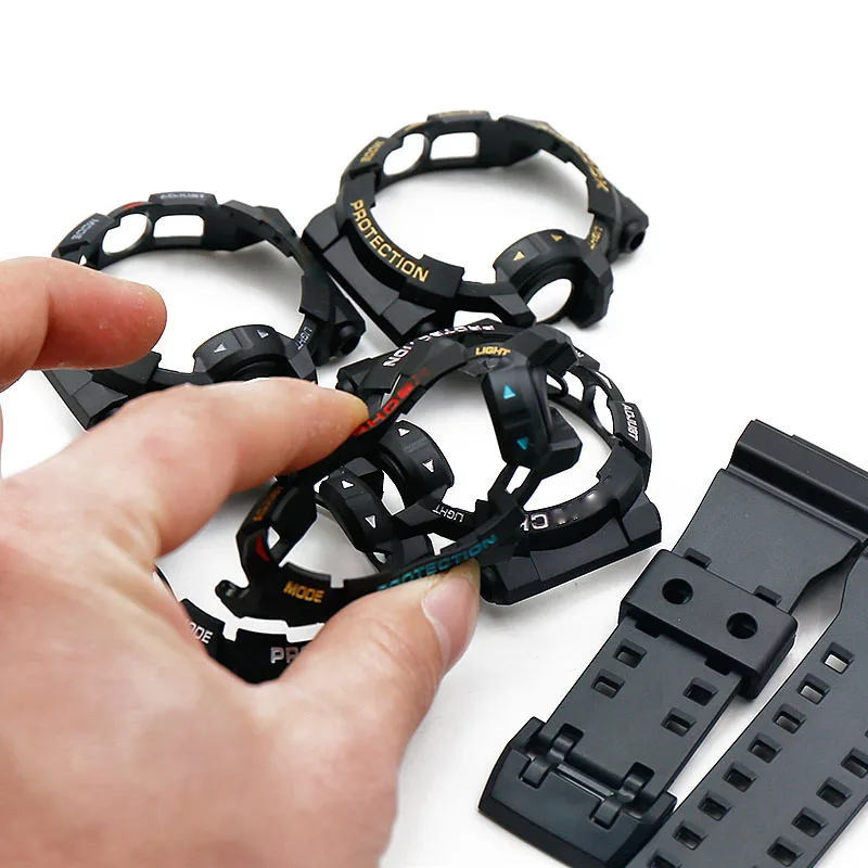 Men's Resin Strap Case Watch Accessories for casio G-SHOCK GBA GA-400 Women's Sports Waterproof Rubber Strap watch band Men's Resin Strap Case Watch Accessories for casio G-SHOCK GBA GA-400 Women's Sports Waterproof Rubber Strap watch band