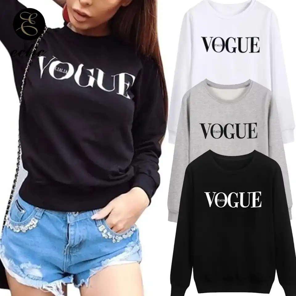 sudadera vogue mujer