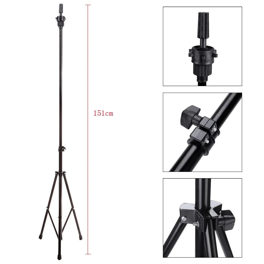 Abody регулируемый штатив подставка Зажим Штатив для парика подставка манекен с волосами тренировочный держатель головы салон парикмахерский манекен держатель