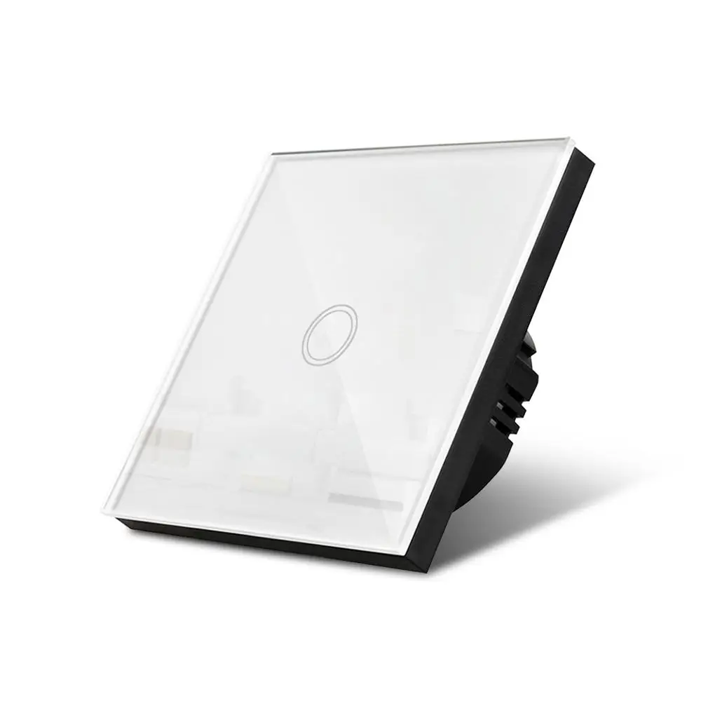 

220V LED Touch Switch LED light Switch Wall Touch Glass Control Panel Module EU UK Standard LED lamp Switch 1/2/3 Gang