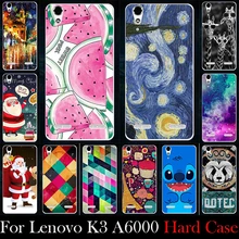 Caixa de plástico rígido para lenovo k3 a6000 a6010 celular caso máscara máscara tampa da caixa protetora da pele para lenovo k3 a6000 um 6010