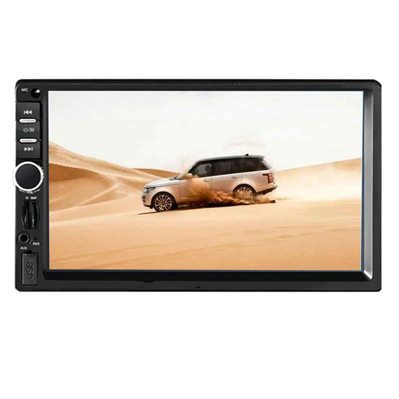 General 2 Din Autoradio coche Bluetooth Radio Estéreo MP5 jugador de Multimidia navegación GPS USB SD AUX jugador Cámara retrovisora