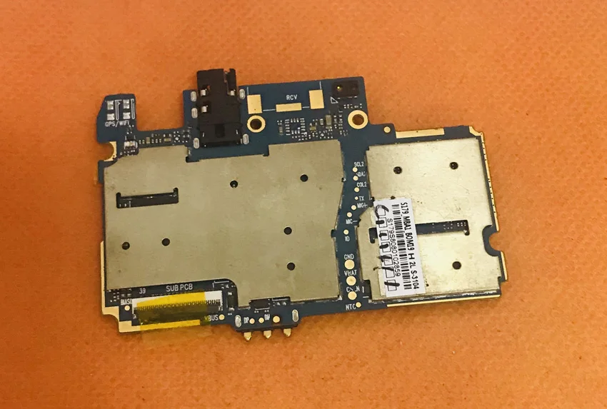 Б/у оригинальная материнская плата 2G ram+ 16G rom материнская плата для Blackview A7 Pro MT6737 quad core