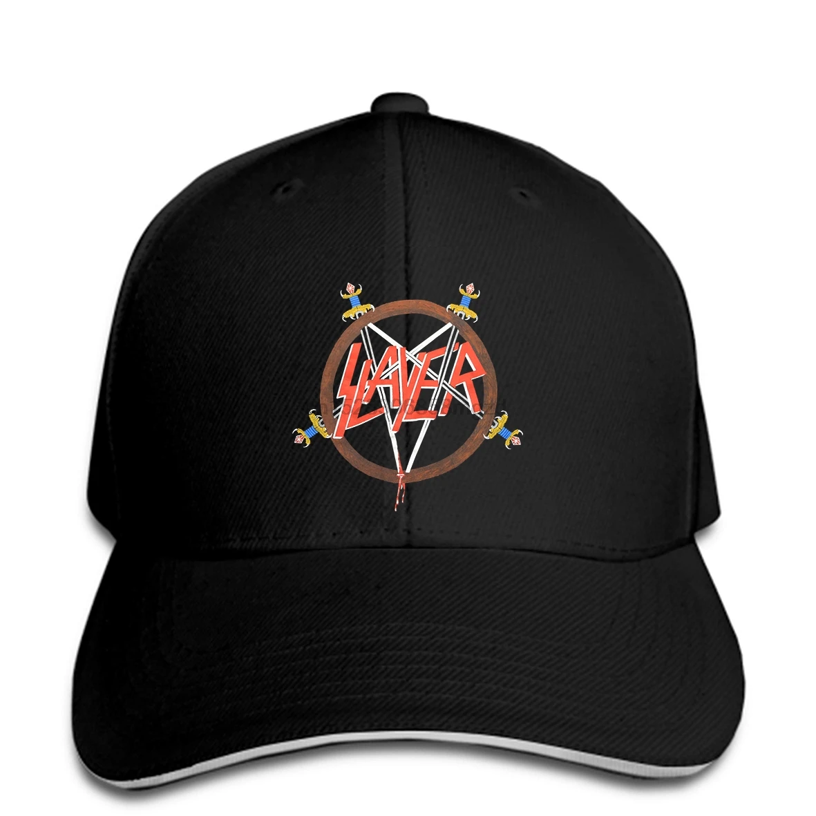 

Slayer Hat Vintage Reign In Blood Tour. USA ! Snapback Cap Women Hat Peaked