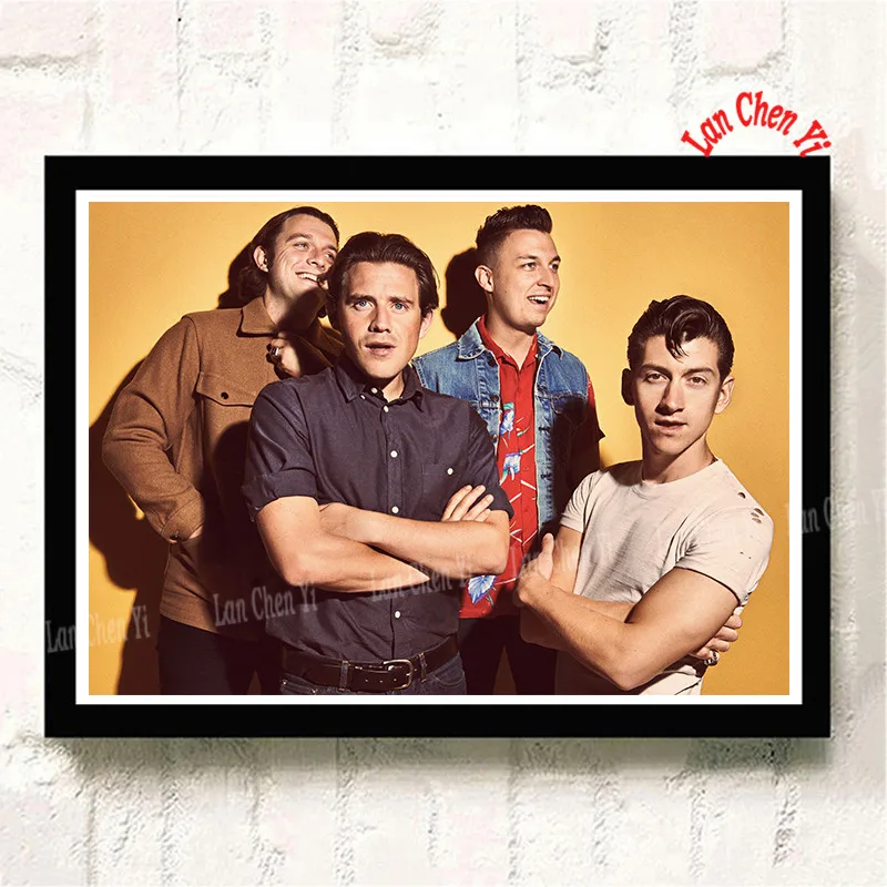 Arctic Monkeys музыкальная группа с белым покрытием бумажные плакаты Современная живопись плакаты настенные художественные картины для украшения гостиной