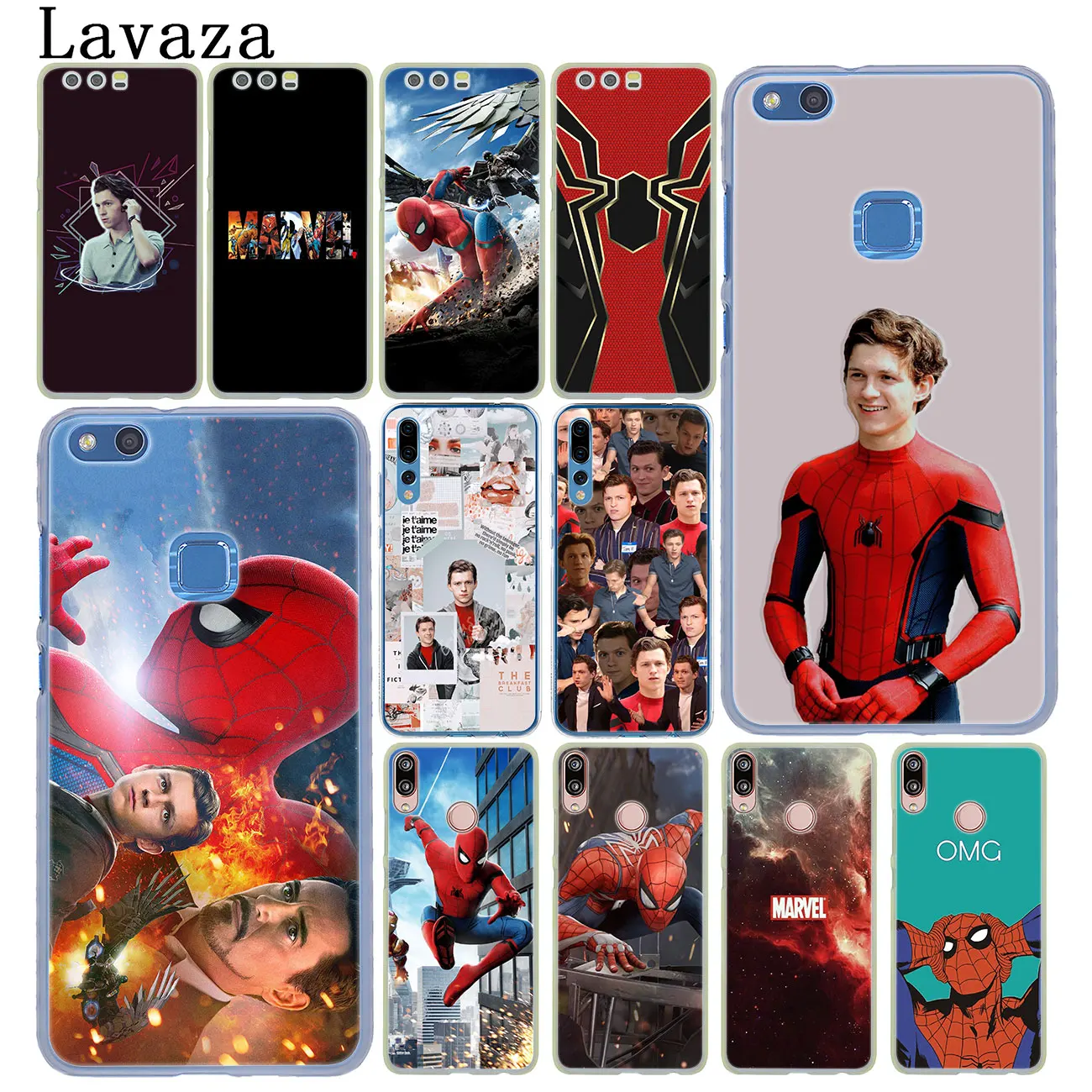 Lavaza комиксов Marvel Человека паука и чехол с логотипом для huawei Y9 Y7 Y6 Prime 2019 2018 Honor 20 8C 8X8