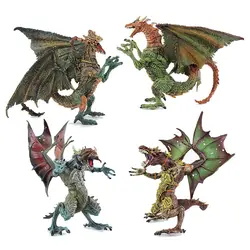 Миф волшебный динозавр игрушка Моделирование Западная мифология волшебный Дракон время Дракон жизнь модель дракона игрушка Западная