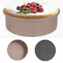 3 размера дюймов металлическая тарелка круглая форма для выпечки антипригарные формы для тортов сковородки съемное дно кухонный инструмент для выпечки