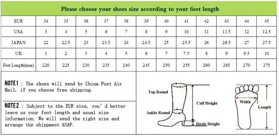 women size