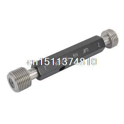 

M18 x 1.5 6H Steel Pipe Thread Plug Gage Go/No Go Gauge Gaging Tool