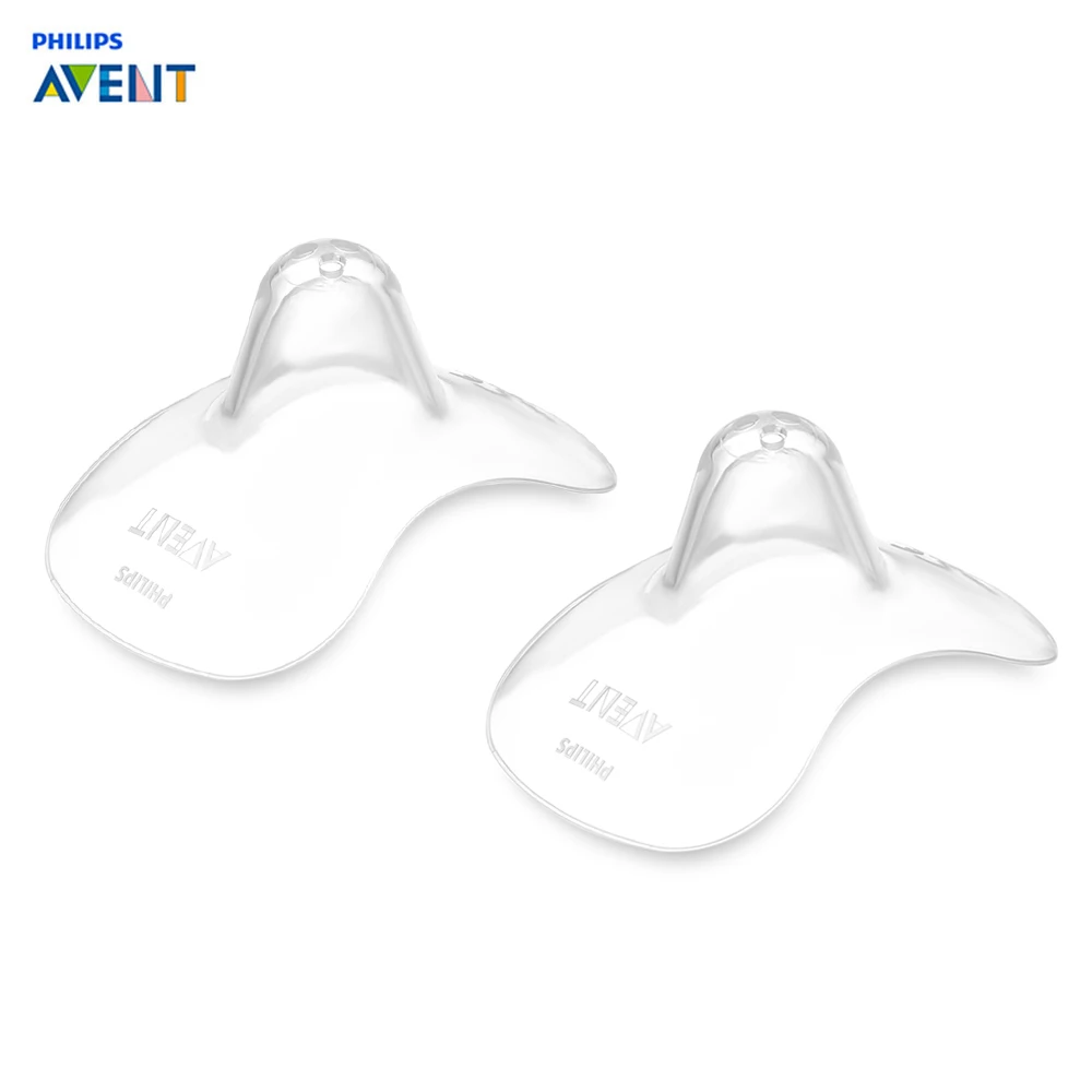 Avent 2 шт BPA бесплатно Ультра-мягкий силиконовый стандарт накладка на сосок контактный щит моющийся Уход за кожей молокоотсос аксессуары