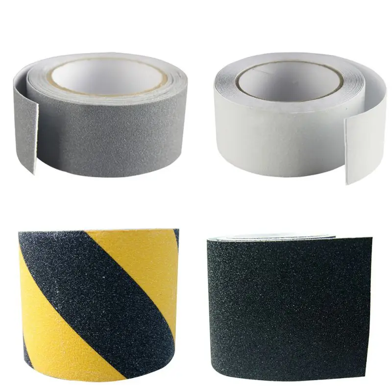 

5cm*5M Wear-Resistant Surface Anti-Slip Tape Corridor Stairs Tread Step Safety Waterproof TapesRandom Color