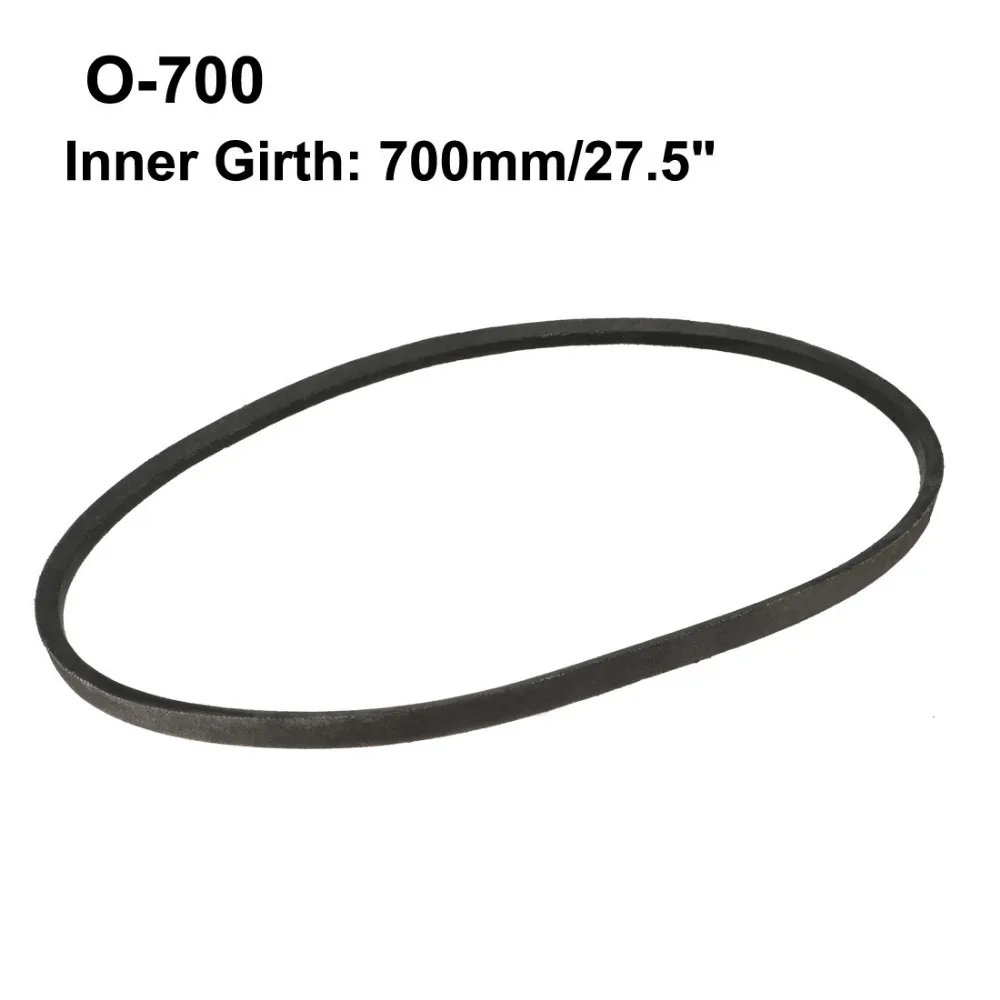 Uxcell Hot Sale 3Size 10mmx6mm Rubber Transmission Belt Inner Girth 700mm 470mm 468mm Replacement Drive Belt for Washing Machine