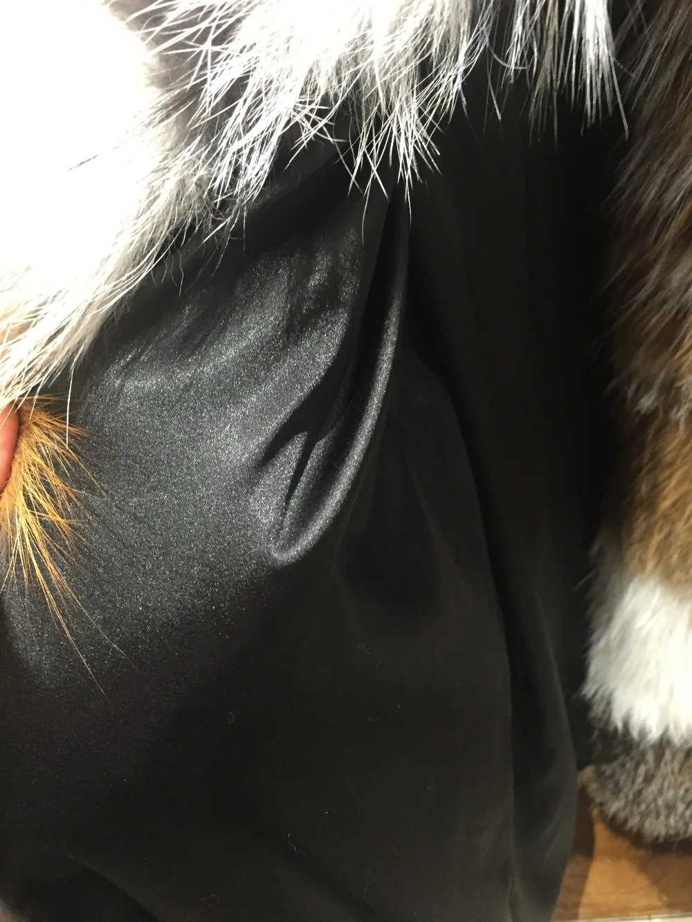 SQXR меховой жилет из натурального Лисьего меха Вязаная шуба из лисьего меха женская куртка из натурального Лисьего меха красная лисица