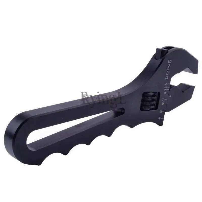 

G1 3AN-16AN Adjustable Wrench Black Aluminum Tool Spanner for Hose End Fitting