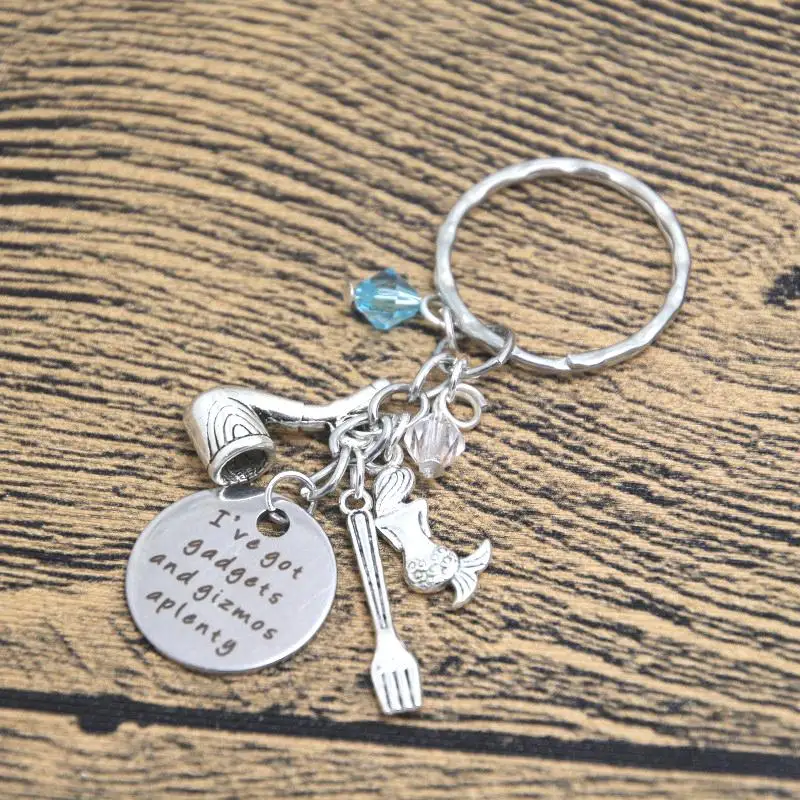 Ariel Inspired Little Keyrinng I/'vegot gadgets and gizmos aplenty Little Mermaid