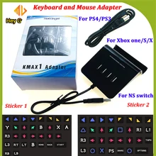 Heroangel KMAX1 игровой контроллер адаптер клавиатура мышь и управление конвертер для PS4/PS3/Xbox One/nintendo переключатель/PC Аксессуары