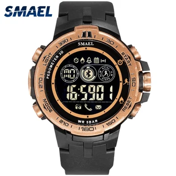 

Smart Watch Men SMAEL Sport Watch Dropshipping Waterproof Electronic Watches 8012 Bluetooth IOS/Android Watches Mens Digital LED