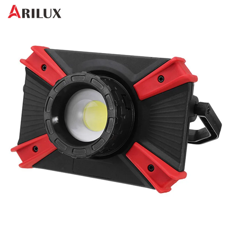 

ARILUX 10W COB LED Camping Light Portable USB Rechargeable Portable Spotlights Magnetic 1000LM Focusing Lens Outdoor Work Lamp