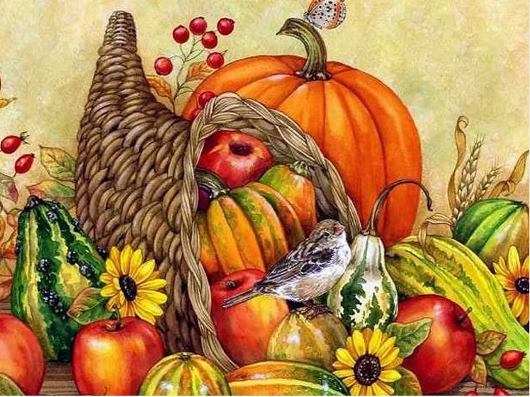 

5D DIY Diamond Painting Fruits and Vegetables Full circular Diamond Embroidery Cross Stitch Diamond Rhinestone Home decor