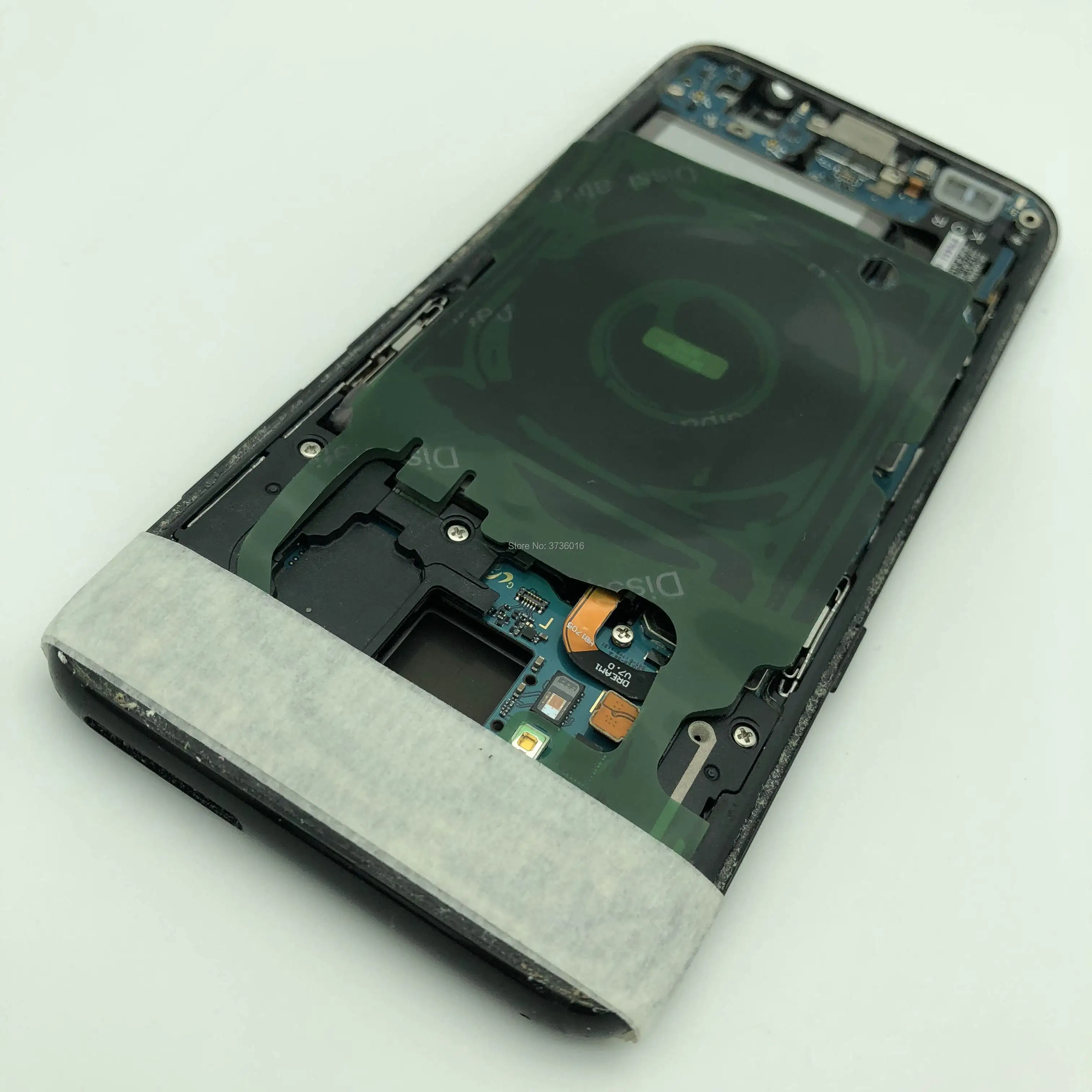 ЖК-экран тест ing материнская плата для Samsung S8 мобильный телефон жидкокристаллический дисплей с сенсорным экраном тест ремонт с рамка корпуса и батареи
